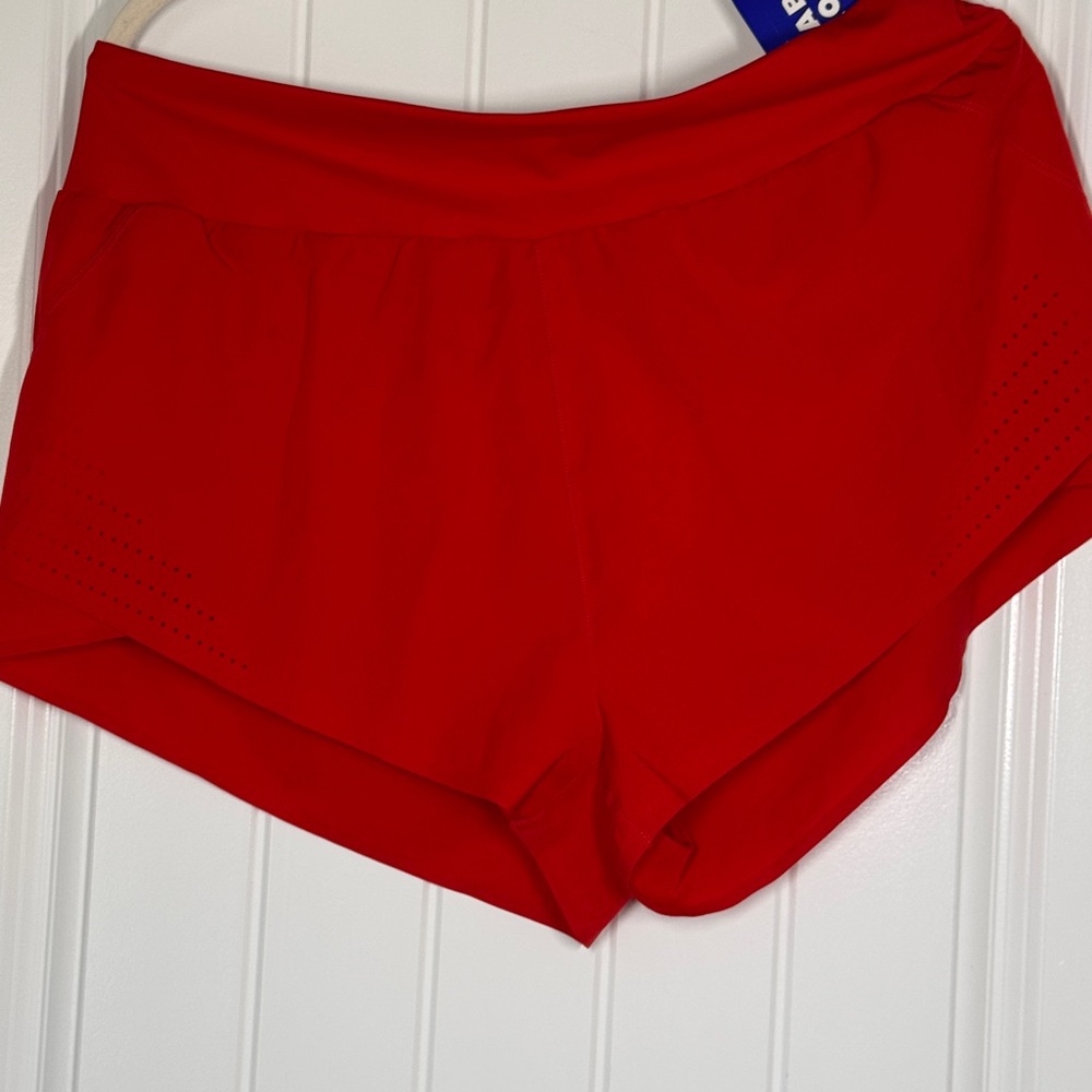 JoyLab Vibrant Red Athletic Shorts